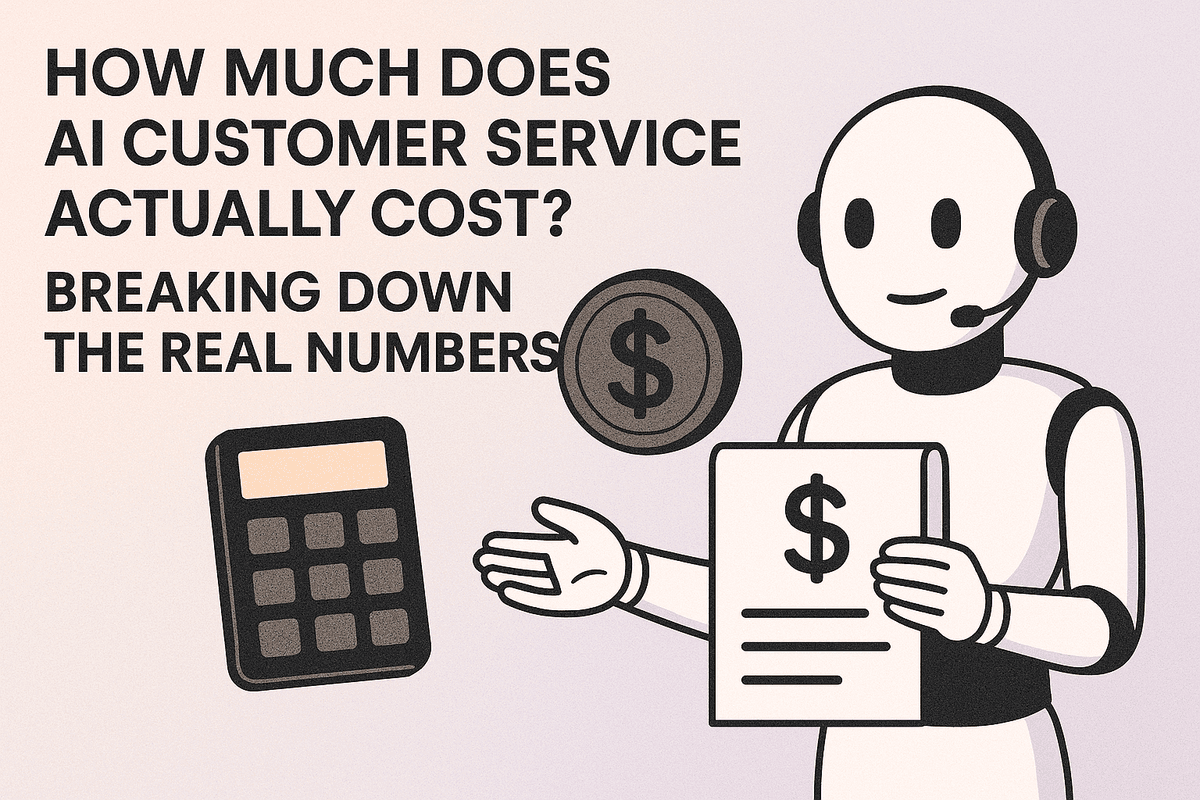 Financial analysis of AI customer service costs and benefits