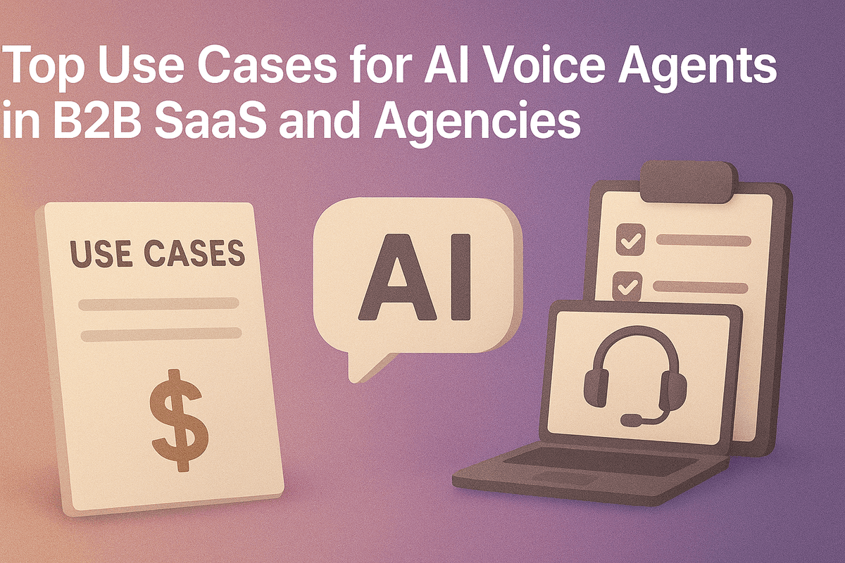 Multiple business scenarios using AI voice agents